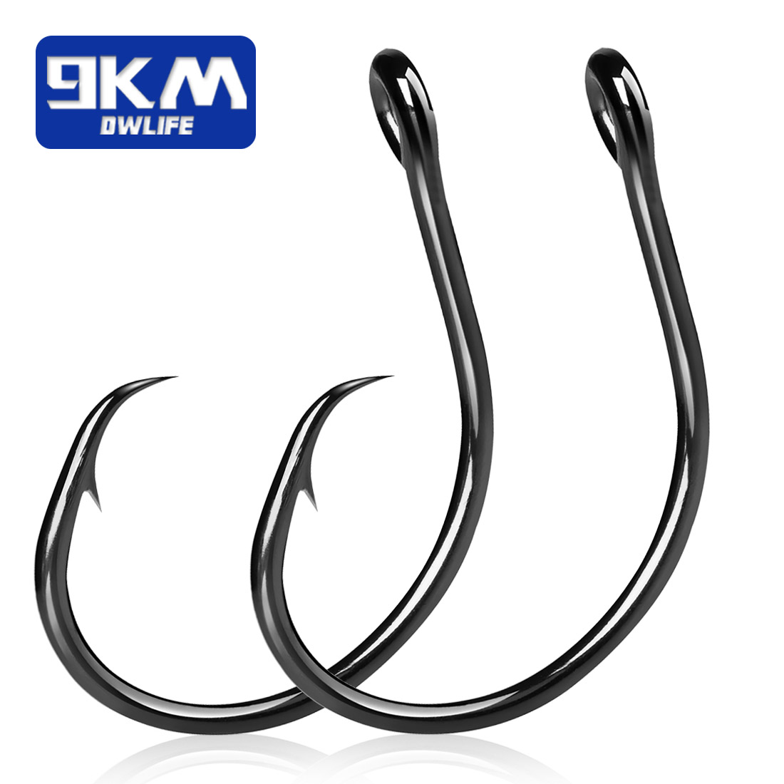 9KM 25-50 piezas de anzuelos c - Fishing Hook Circle reseña y precio